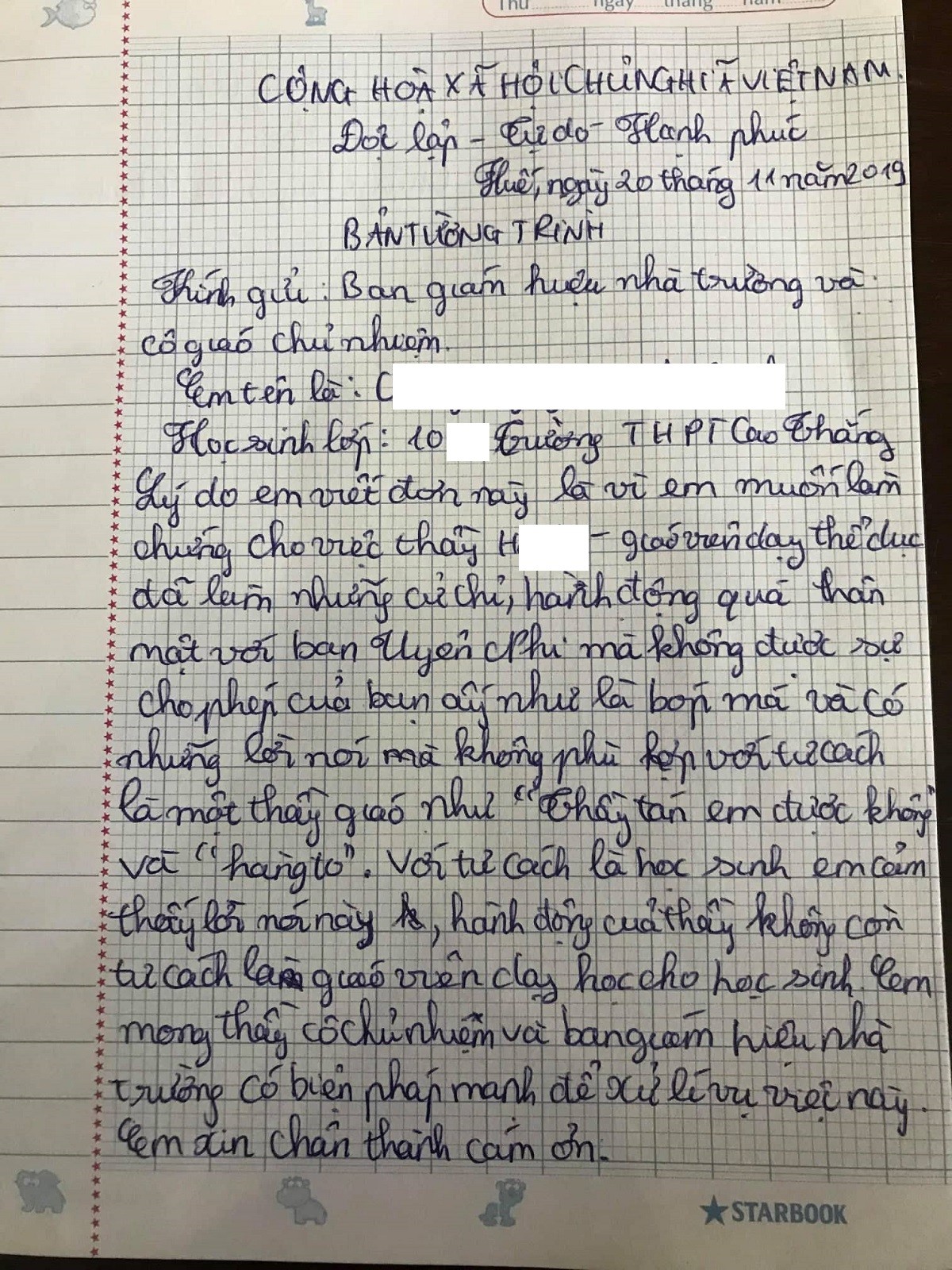 Giáo dục - Thầy dạy thể dục bị tố có lời nói khiếm nhã với nữ sinh: Xuất hiện người làm chứng (Hình 2).