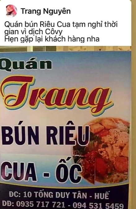 Dân sinh - Dù không yêu cầu đóng cửa nhưng nhiều hàng quán ở Huế vẫn tự giác tạm nghỉ (Hình 4).