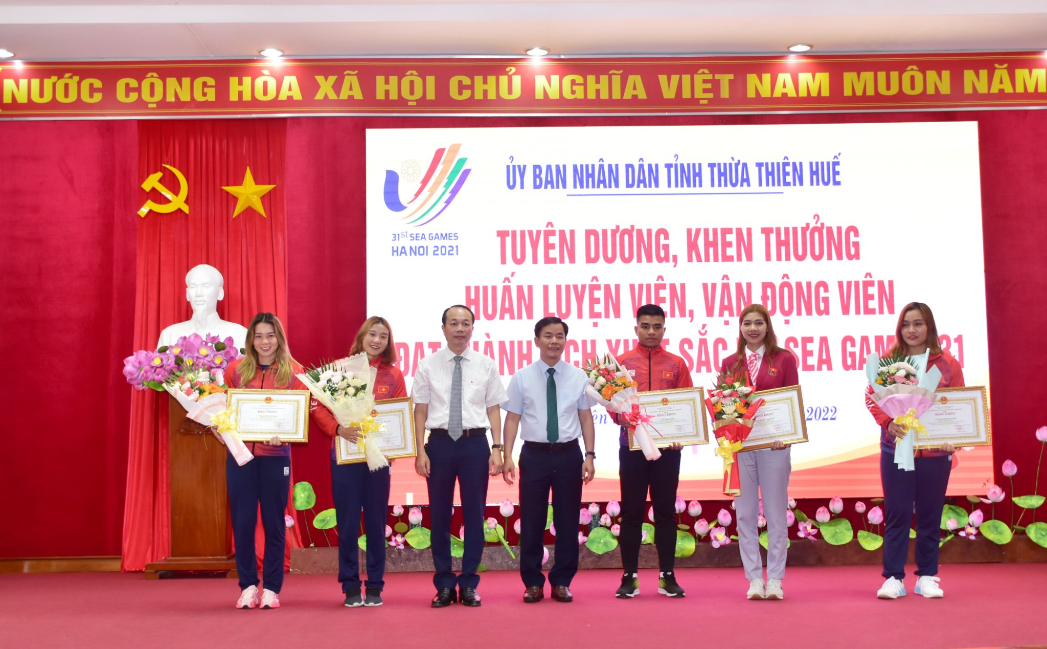 Sự kiện - Thừa Thiên-Huế tổ chức lễ tuyên dương huấn luyện viên, vận động viên