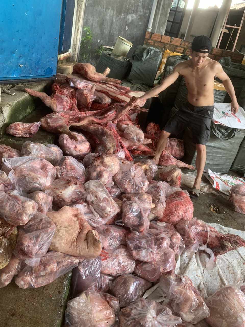 An ninh - Hình sự - Kết quả xét nghiệm mẫu từ 3 tấn thịt đông lạnh bị phát hiện ở Huế