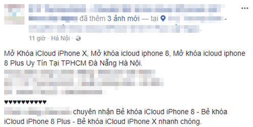 Công nghệ - Rầm rộ dịch vụ phá iCloud cho iPhone X dù sản phẩm chưa bán