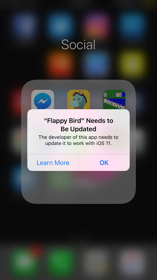 Công nghệ - iOS 11 chính thức ngừng hỗ trợ Flappy Bird (Hình 2).