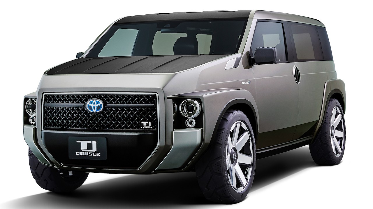 Xe++ - Toyota TJ Cruiser Concept – bản sao chép hoàn hảo của Hummer 