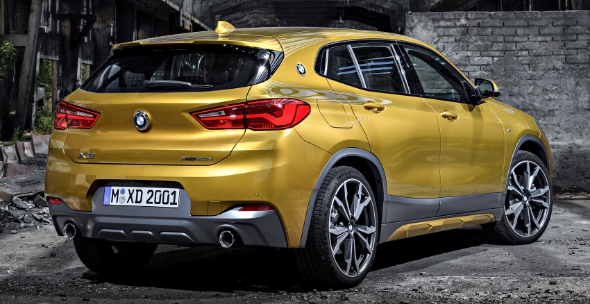 Xe++ - Crossover BMW X2 – đối thủ mới của Mercedes-Benz GLA (Hình 8).