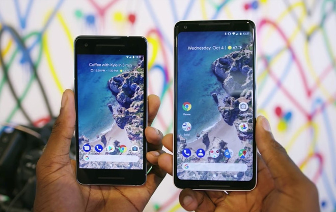 Công nghệ - Google Pixel 2 XL gặp sự cố về màn hình bị nhấp nháy