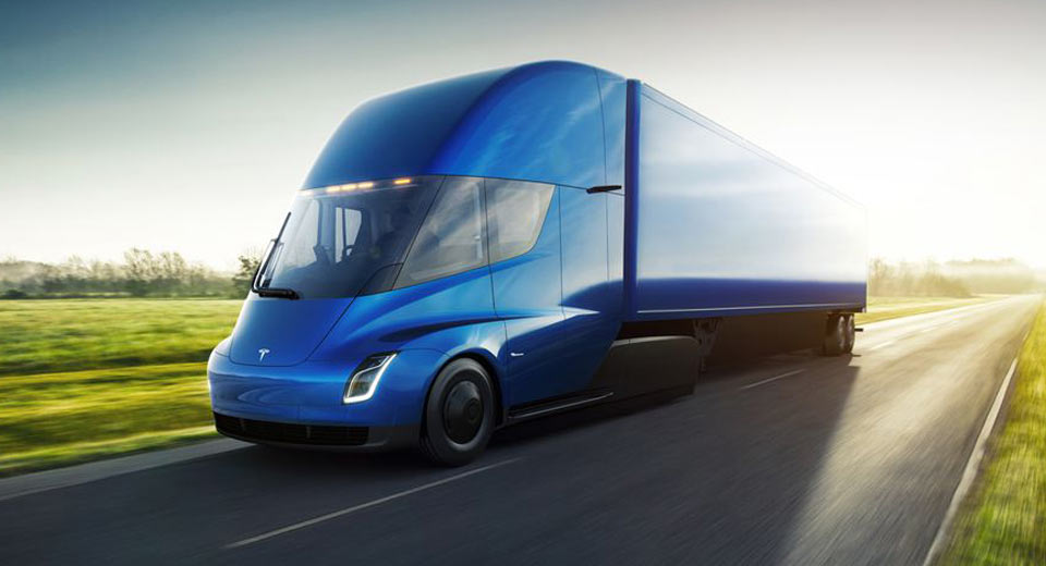 Xe++ -  Xe tải điện Tesla Semi trình làng, chạy được tới 800km/lần sạc (Hình 2).