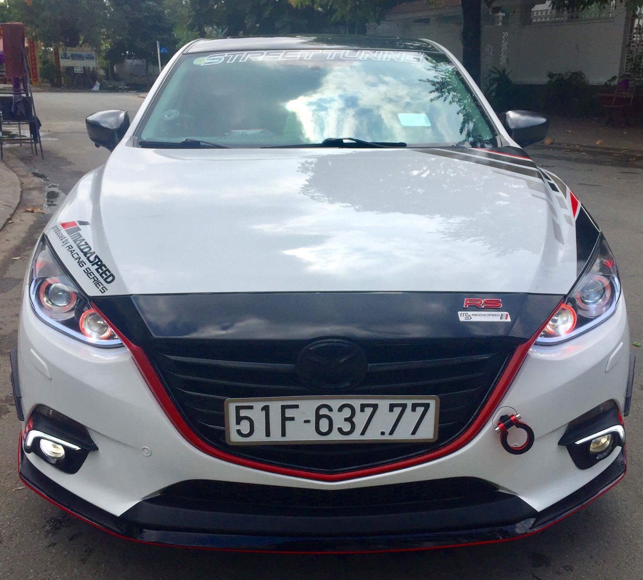 Xe++ - Mazda3 độ phong cách Mỹ 'không đụng hàng' của tay chơi Sài Gòn  (Hình 7).