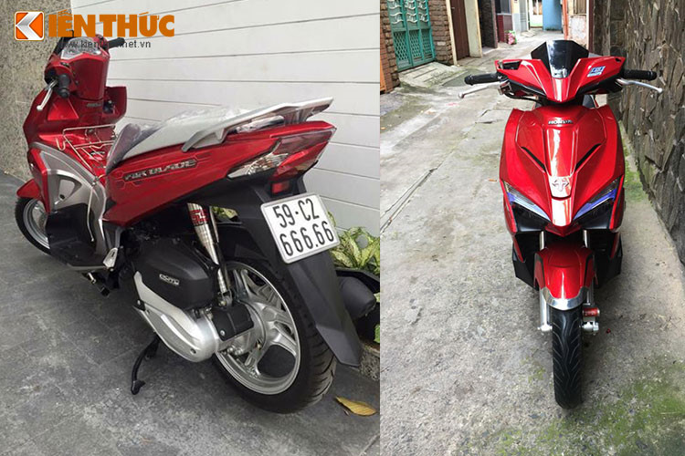 Xe++ - Xe ga Honda Air Blade giá hơn 200 triệu tại Sài Gòn