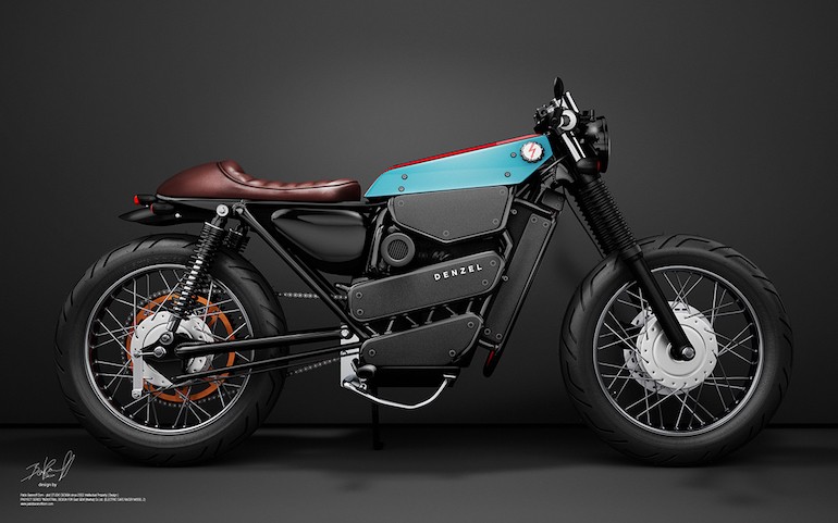 Xe++ - Độc đáo mẫu xe máy điện giá rẻ phong cách Cafe racer (Hình 3).
