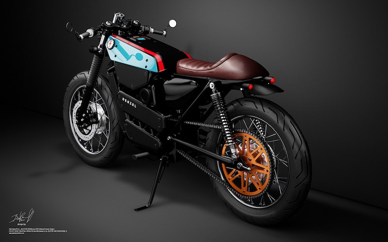 Xe++ - Độc đáo mẫu xe máy điện giá rẻ phong cách Cafe racer (Hình 4).