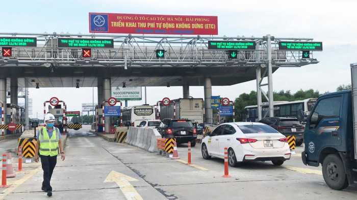 Sự kiện - Chỉ thu phí không dừng trên cao tốc Hà Nội - Hải Phòng từ 5/5/2022