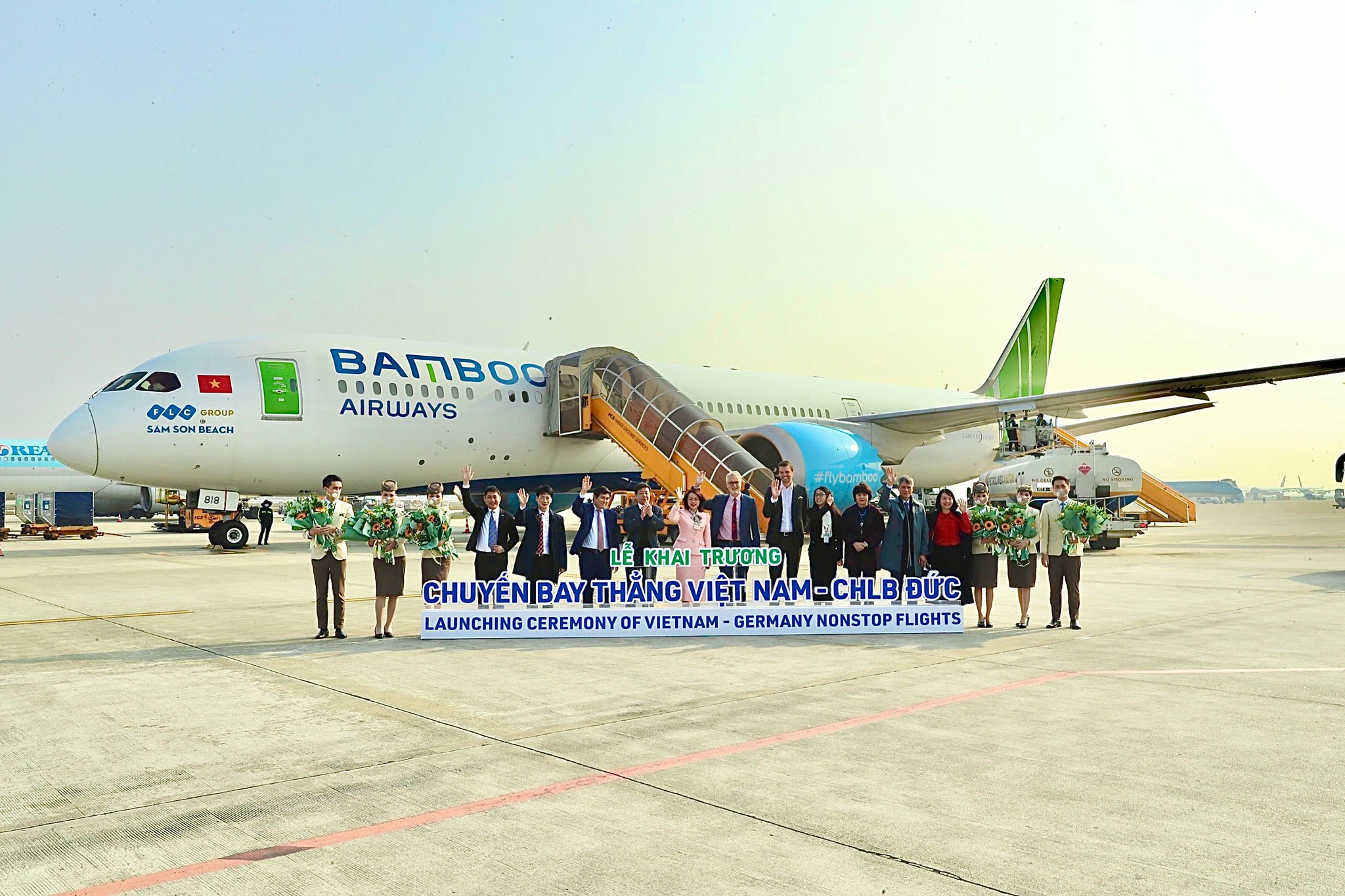 Kinh tế - Bamboo Airways khai trương đường bay thẳng thường lệ đến Đức