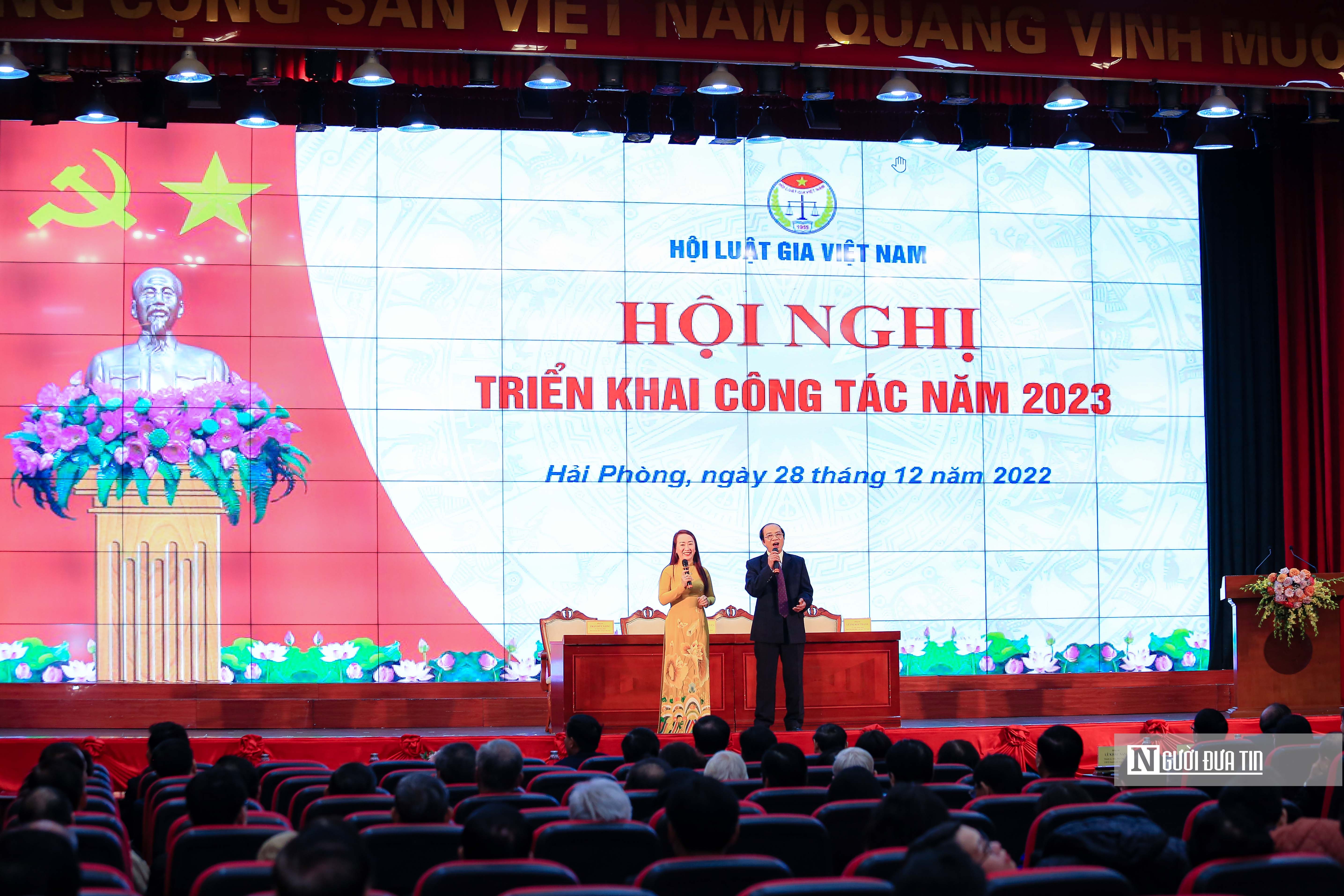 Tiêu điểm - Khai mạc Hội nghị Triển khai công tác năm 2023 Hội Luật gia Việt Nam (Hình 8).