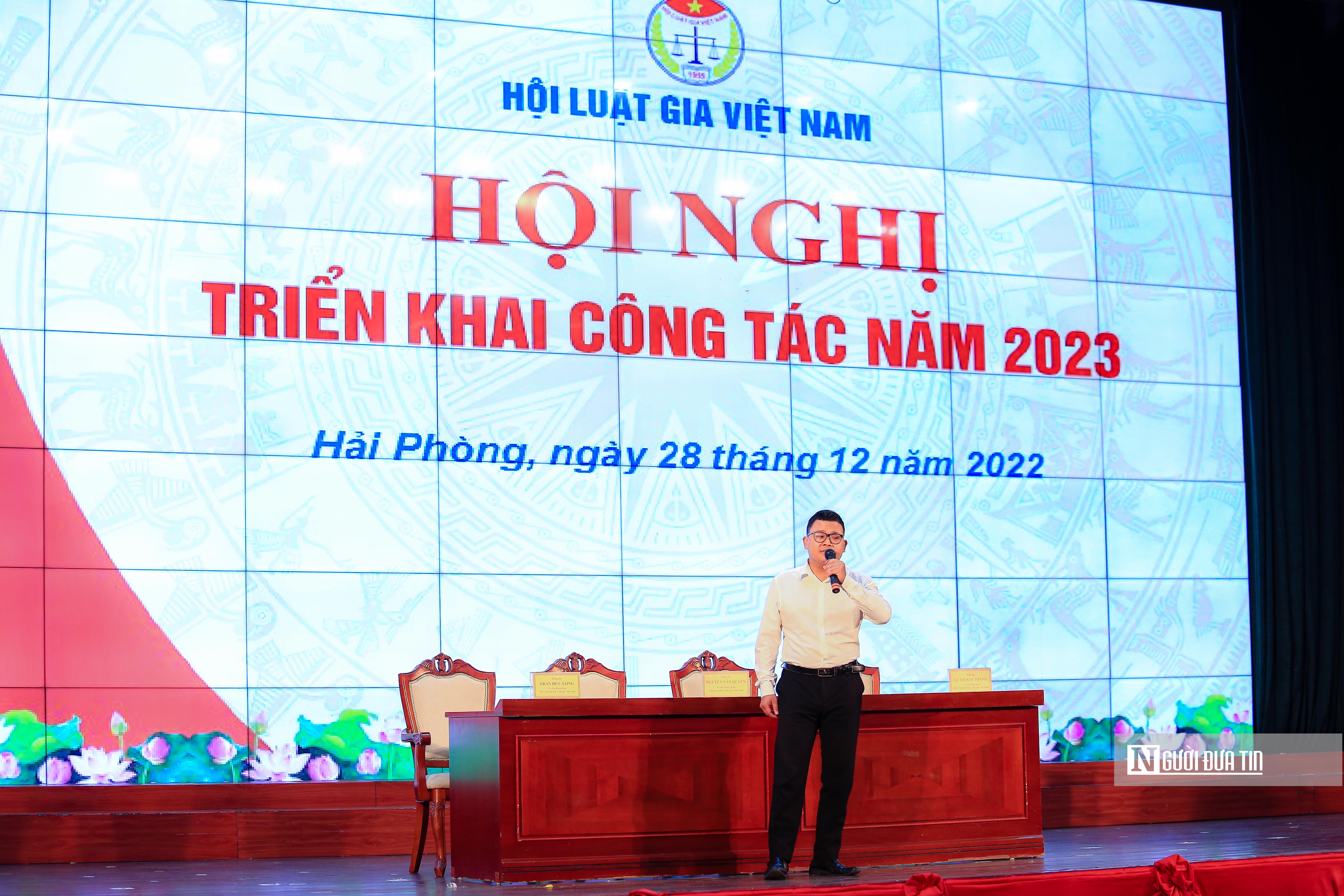 Tiêu điểm - Khai mạc Hội nghị Triển khai công tác năm 2023 Hội Luật gia Việt Nam (Hình 9).