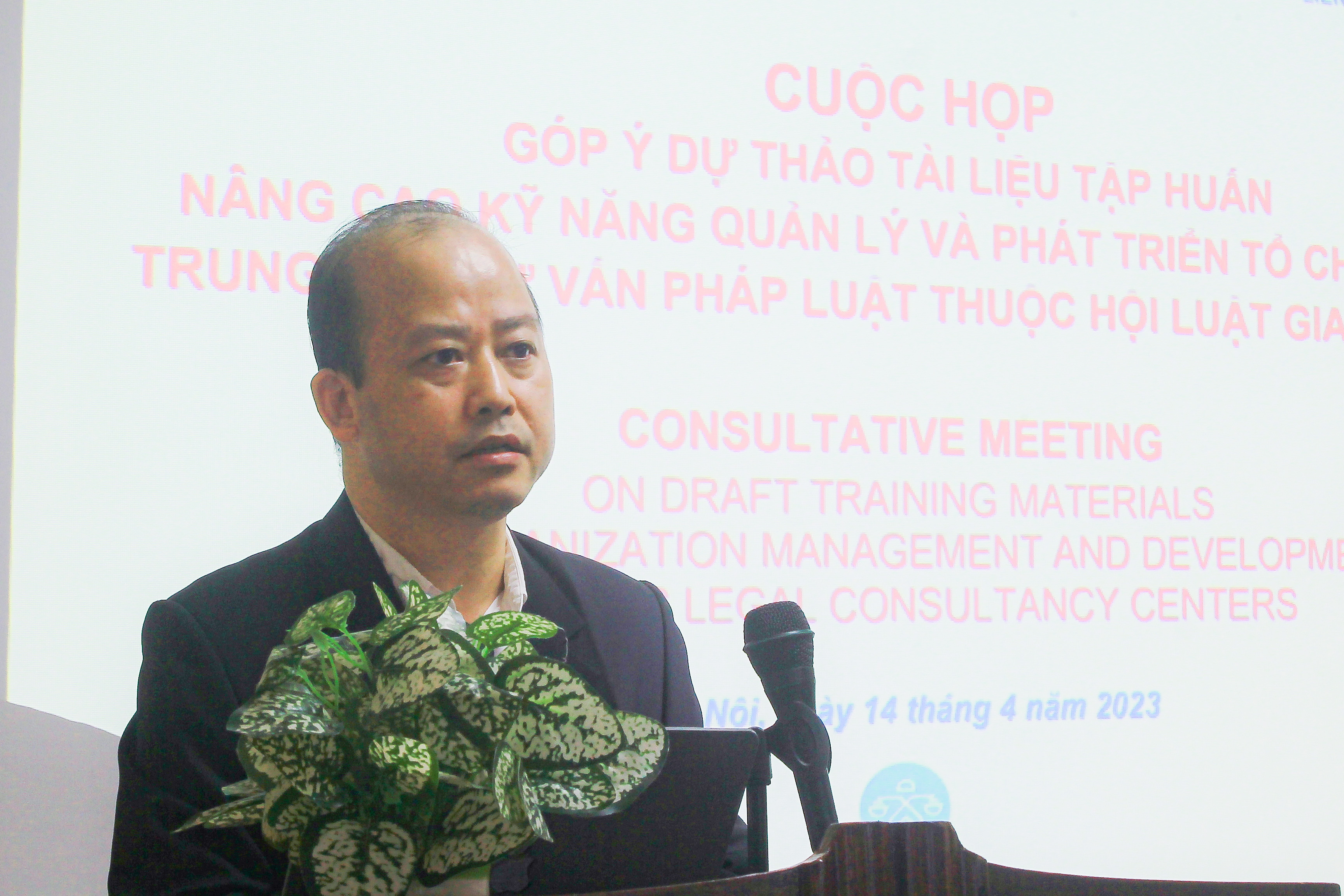 Sự kiện - Nâng cao kỹ năng quản lý và phát triển tổ chức của các Trung tâm Tư vấn pháp luật thuộc Hội Luật gia Việt Nam (Hình 3).