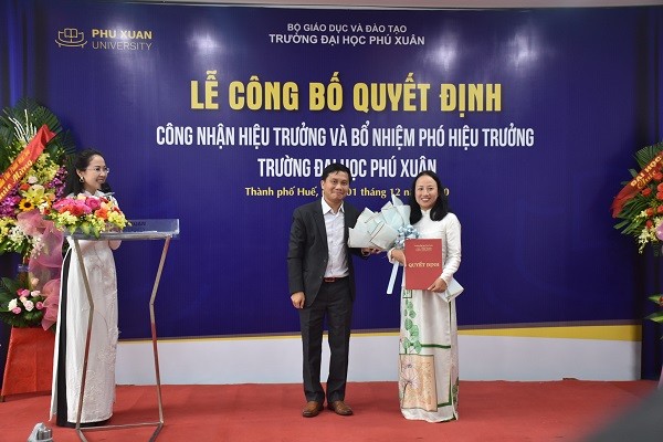 Giáo dục - Đại học Phú Xuân bổ nhiệm hiệu trưởng mới