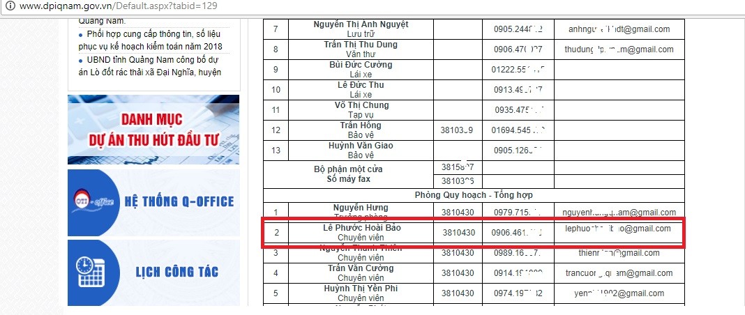 Hé lộ vị trí công tác mới của ông Lê Phước Hoài Bảo 