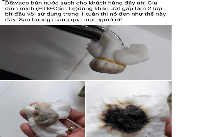 Môi trường - Vụ người Đà Nẵng lo âu vì nước sinh hoạt 'cặn đen', nhiễm mặn: Sở Xây dựng nói gì? (Hình 2).