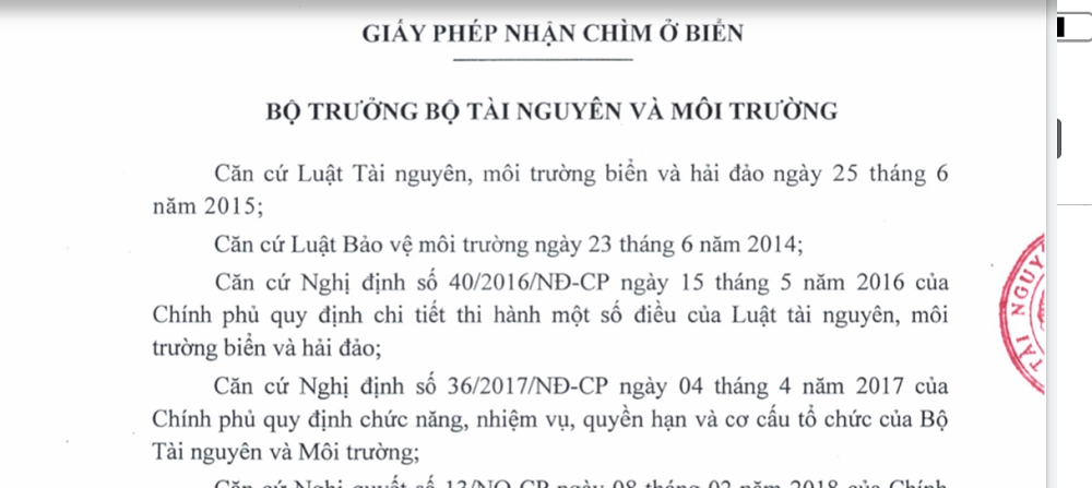 Môi trường - Quảng Ngãi: Nhận chìm 15 triệu m3 vật chất xuống biển Dung Quất