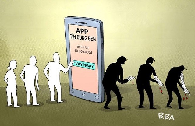 An ninh - H&igrave;nh sự - C&aacute;i bẫy vay tiền bằng app tr&ecirc;n mạng khiến nạn nh&acirc;n đi&ecirc;u đứng như thế n&agrave;o?