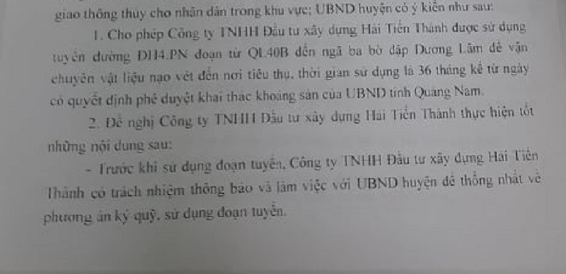 Kết nối - UBND huyện cho mượn đường: Doanh nghiệp 'băm nát', dân 'khóc ròng' (Hình 2).