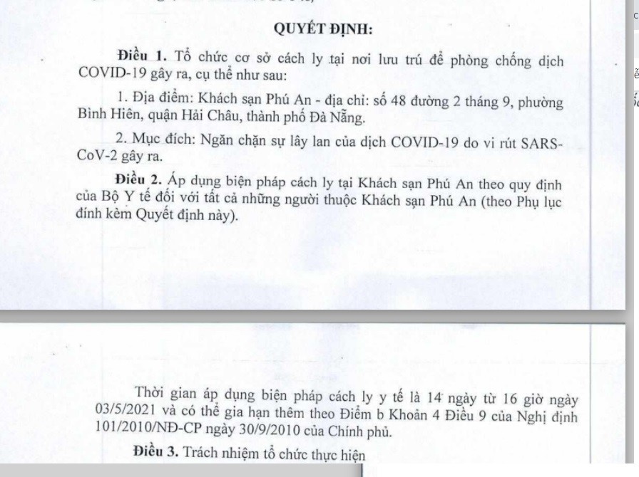 Sự kiện - Đến làm được 5 ngày, nam lễ tân spa khiến cả khách sạn bị cách ly (Hình 2).