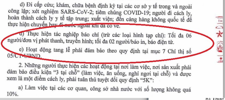 Sự kiện - UBND TP. Đà Nẵng không cho phóng viên tạp chí tác nghiệp phòng chống Covid-19