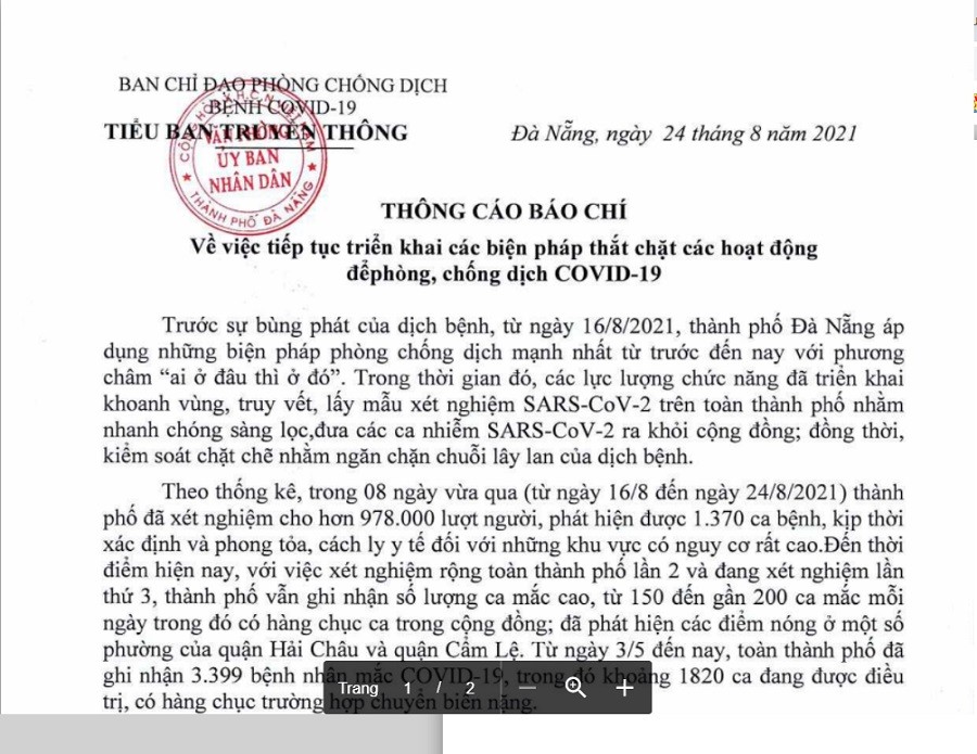 Dân sinh - Đà Nẵng tiếp tục các biện pháp thắt chặt để chống dịch và bài toán lo cho dân