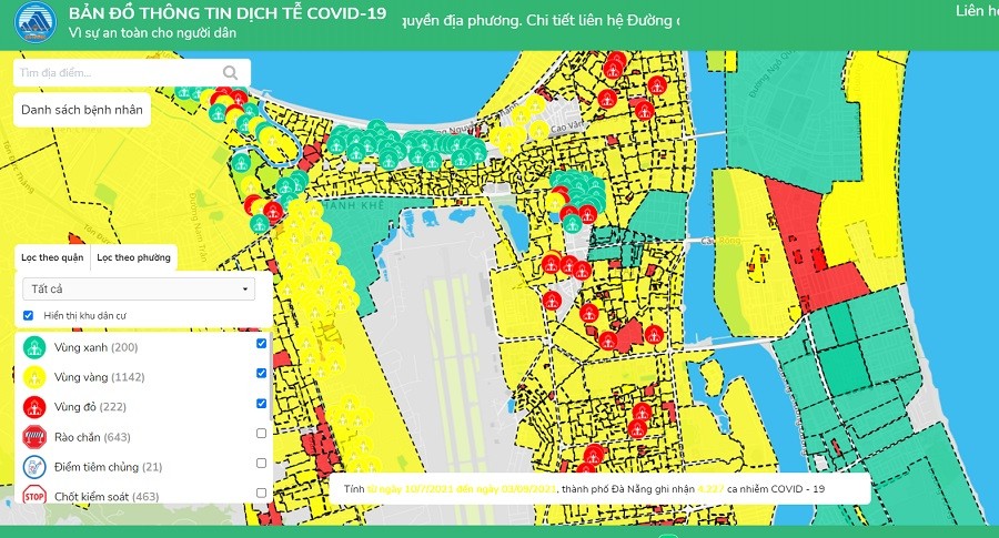 Sự kiện - Đà Nẵng: Chia 3 cấp độ nguy cơ áp dụng các biện pháp phòng, chống dịch