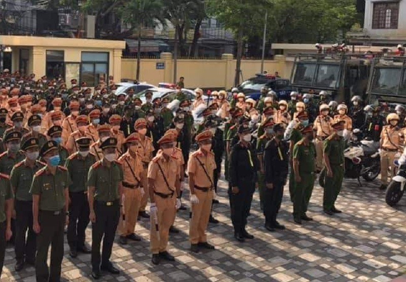 An ninh - Hình sự - Công an Tp.Đà Nẵng tổ chức ra quân trấn áp tội phạm