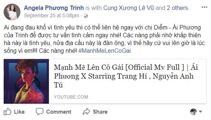 Giải trí - Loạt sao Việt phát cuồng với MV vượt qua thất tình của Ái Phương