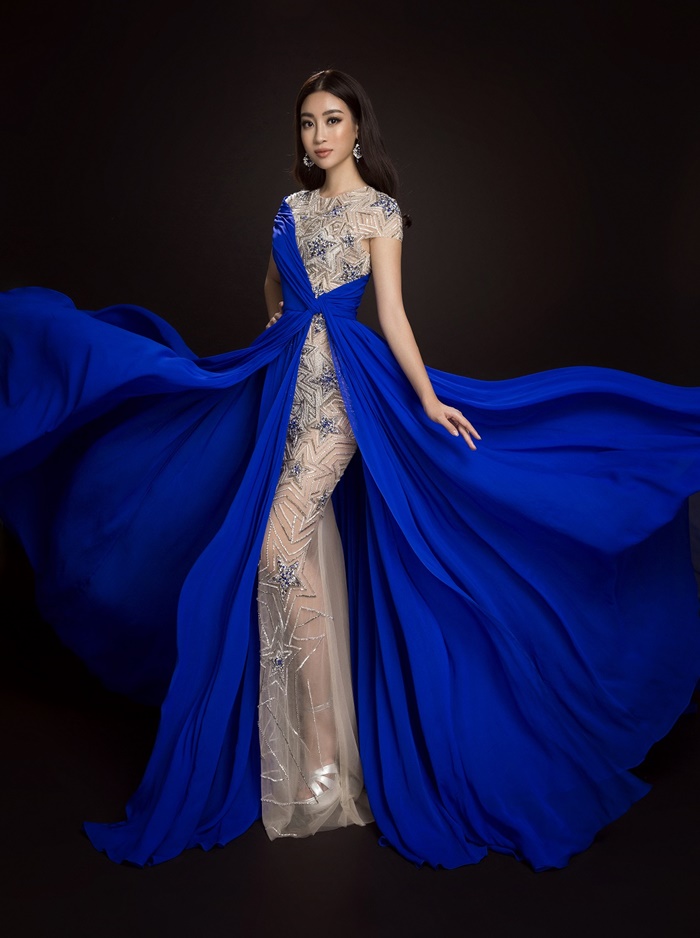 Ngôi sao - Những bộ cánh lộng lẫy của Mỹ Linh tại Hoa hậu Thế giới 2017 (Hình 10).