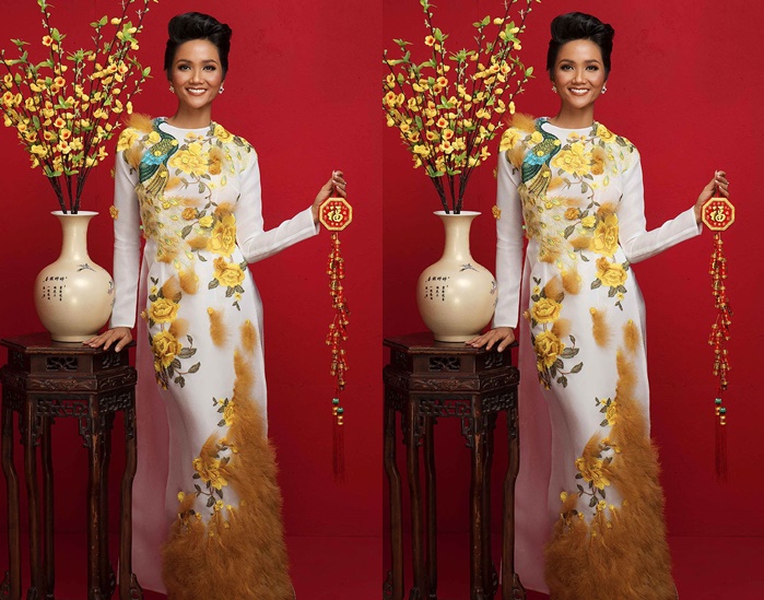 Hoa hậu Hoàn vũ H’hen Niê: “Nhân dịp năm mới, kính chúc quý độc giả báo Người Đưa Tin thật nhiều sức khỏe, vạn sự như ý, thành công trong mọi việc và quan trọng là có thật nhiều niềm vui để luôn tràn đầy năng lượng. Một lần nữa, xin chân thành cảm ơn vì đã theo dõi, ủng hộ Hen suốt thời gian qua”.