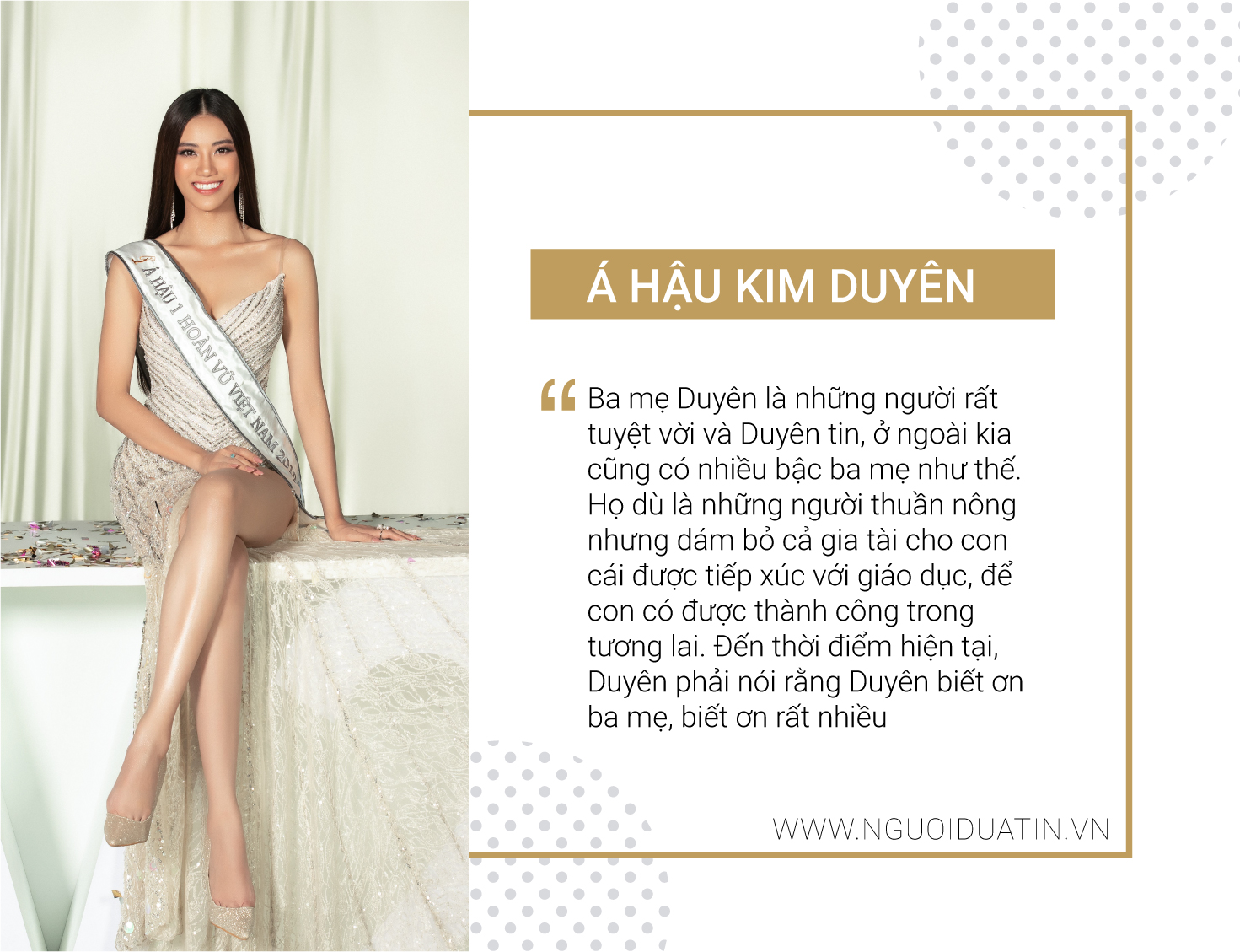 Ngôi sao - Á hậu Kim Duyên: Cô bé nghèo vượt lên số phận, nỗi đau thất bại để chạm đến thành công