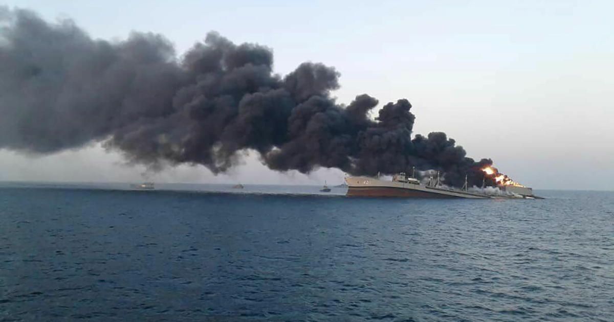 Tiêu điểm - Tàu chiến Iran bị chìm ở vịnh Oman, máy bay không người lái của Israel đã tấn công? (Hình 2).