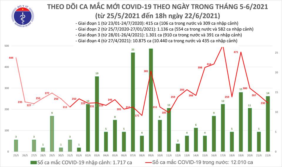 Sự kiện - Ngày 22/6: Việt Nam có 248 ca mắc COVID-19 và 93 bệnh nhân khỏi