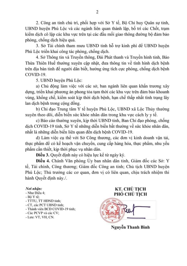 Sự kiện - Huế: Cấp bách chống dịch tại khu vực có nguy cơ cao lây nhiễm Covid-19  (Hình 3).