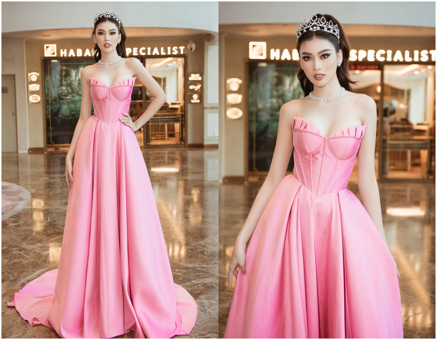 Văn hoá - Thảm đỏ Miss World Việt Nam 2022, nóng bỏng với đường cong (Hình 8).