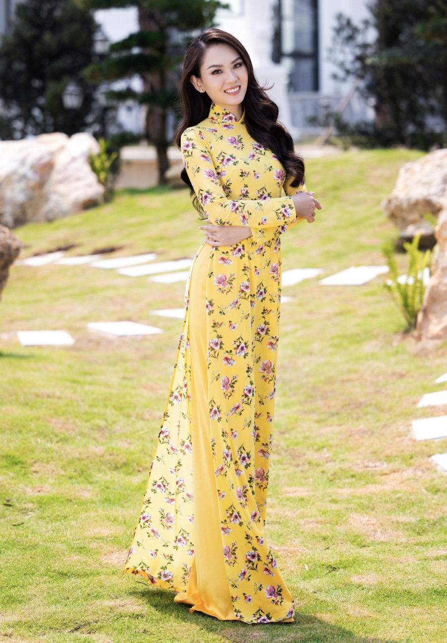 Văn hoá - Miss World Vietnam 2022: Thí sinh khoe sắc rạng ngời trong tà áo dài (Hình 3).