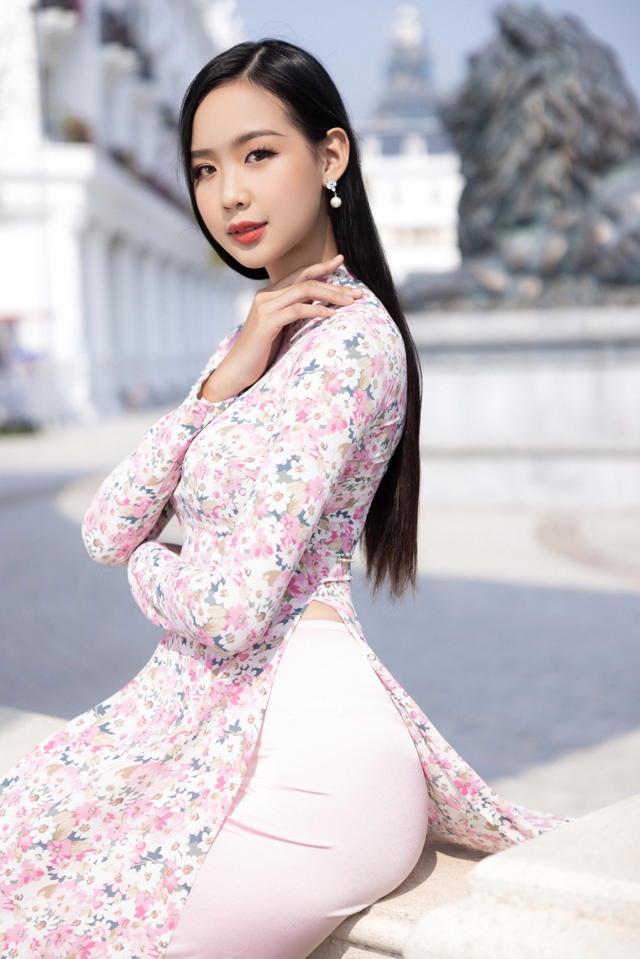 Văn hoá - Miss World Vietnam 2022: Thí sinh khoe sắc rạng ngời trong tà áo dài