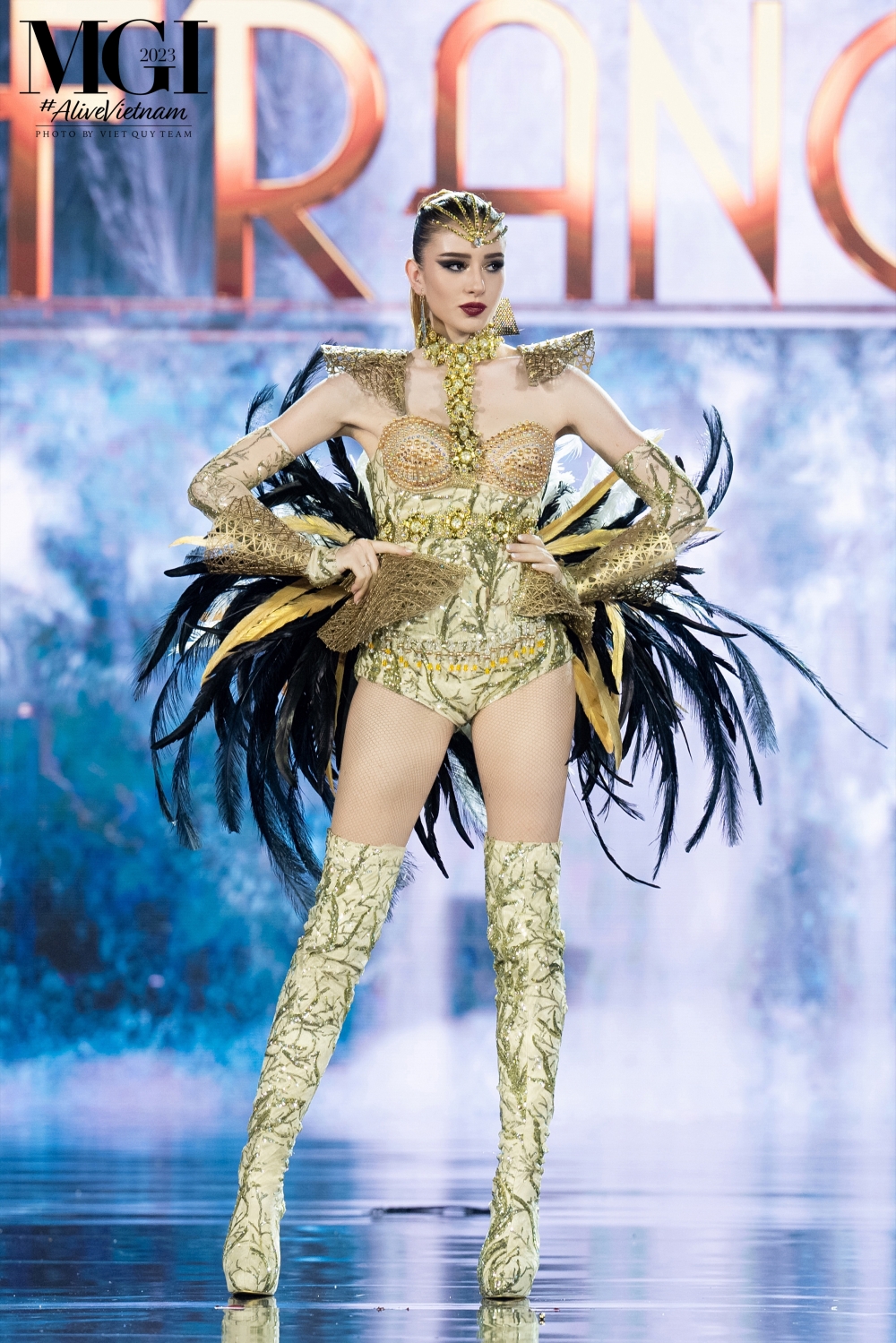 Giải trí - Miss Grand International 2023: Những bộ cánh lộng lẫy trong đêm thi Trang phục dân tộc (Hình 4).