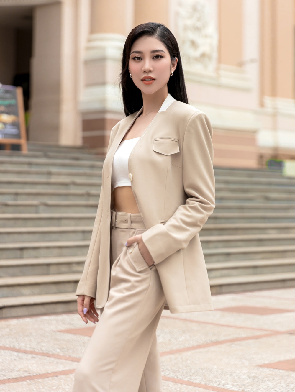 Giải trí - Miss Earth 2023: Hoa hậu Lan Anh chia sẻ sứ mệnh bảo vệ môi trường (Hình 2).