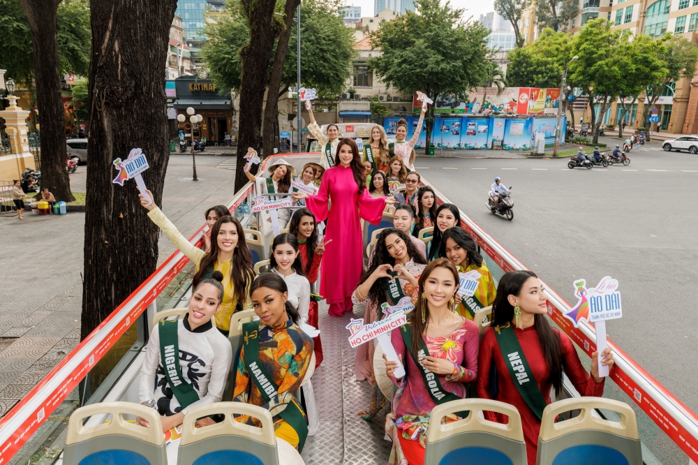 Giải trí - Thí sinh Miss Earth 2023 tham gia lễ khai mạc Tuần lễ du lịch Tp.HCM (Hình 6).