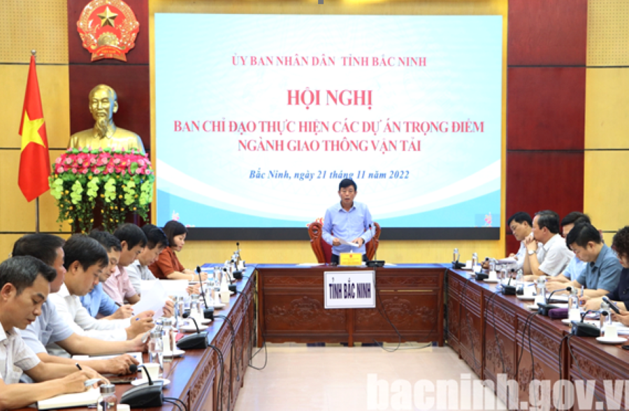 Cần biết - Bắc Ninh tập trung giải quyết vướng mắc các Dự án trọng điểm ngành giao thông vận tải