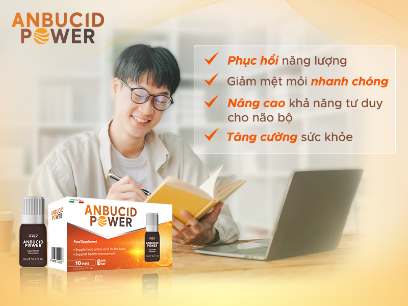 Cần biết - Anbucid Power đồng hành cùng con vượt qua áp lực mùa thi (Hình 2).