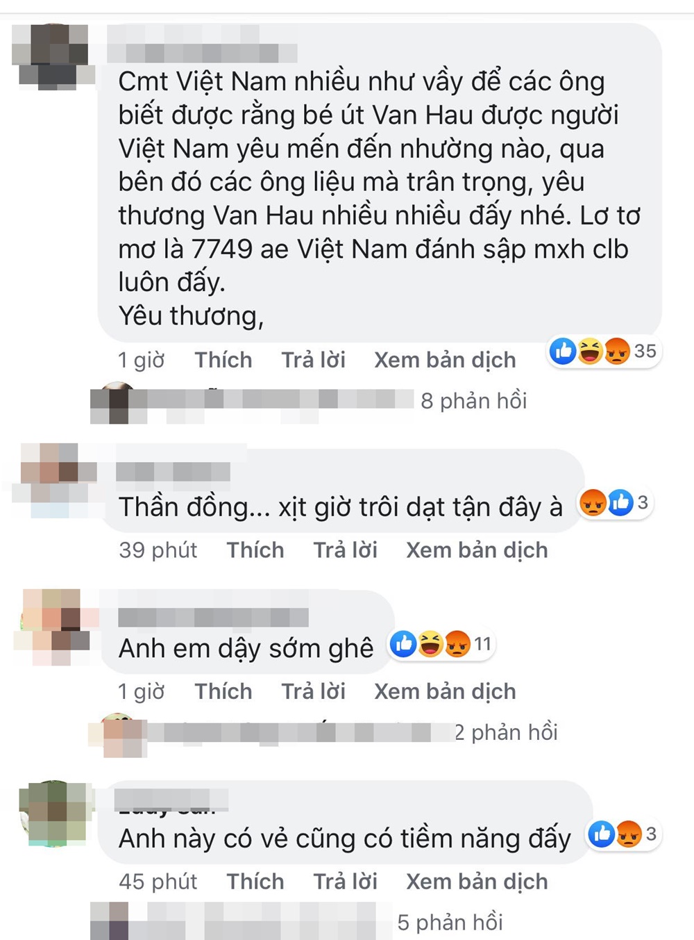 Thể thao - Người theo dõi facebook CLB mới của Đoàn Văn Hậu tăng chóng mặt, nhiều bình luận khiếm nhã (Hình 7).