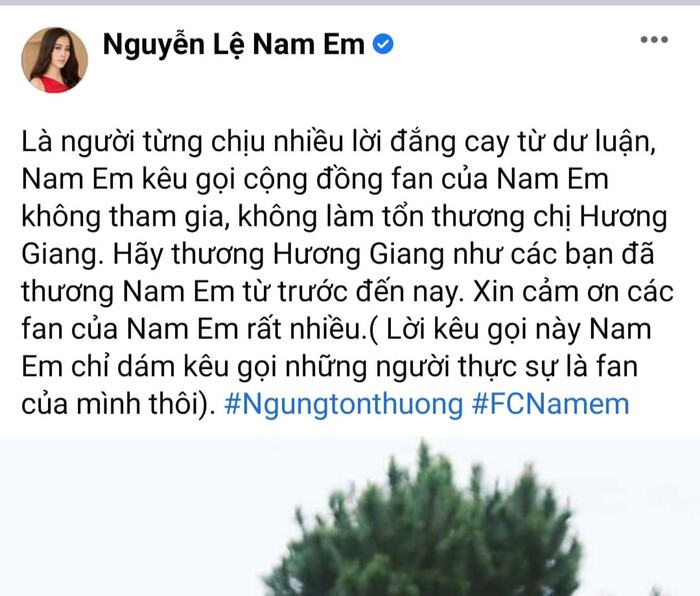 Sự kiện - Sao Việt: Nam Em lên tiếng bảo vệ Hương Giang giữa ồn ào với anti-fan