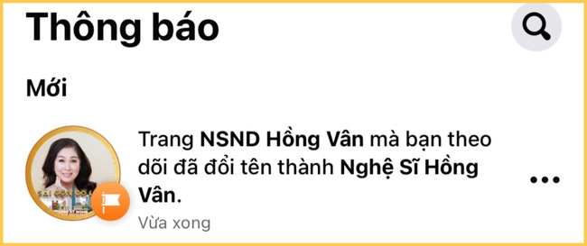 Giải trí - Hồng Vân giải thích lý do bỏ danh hiệu NSND khỏi tên fanpage