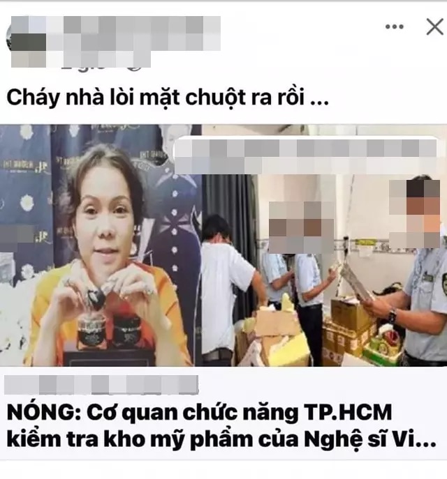 Văn hoá - Nghệ sĩ Việt Hương phản hồi về tin đồn bị bắt vì kinh doanh hàng rởm