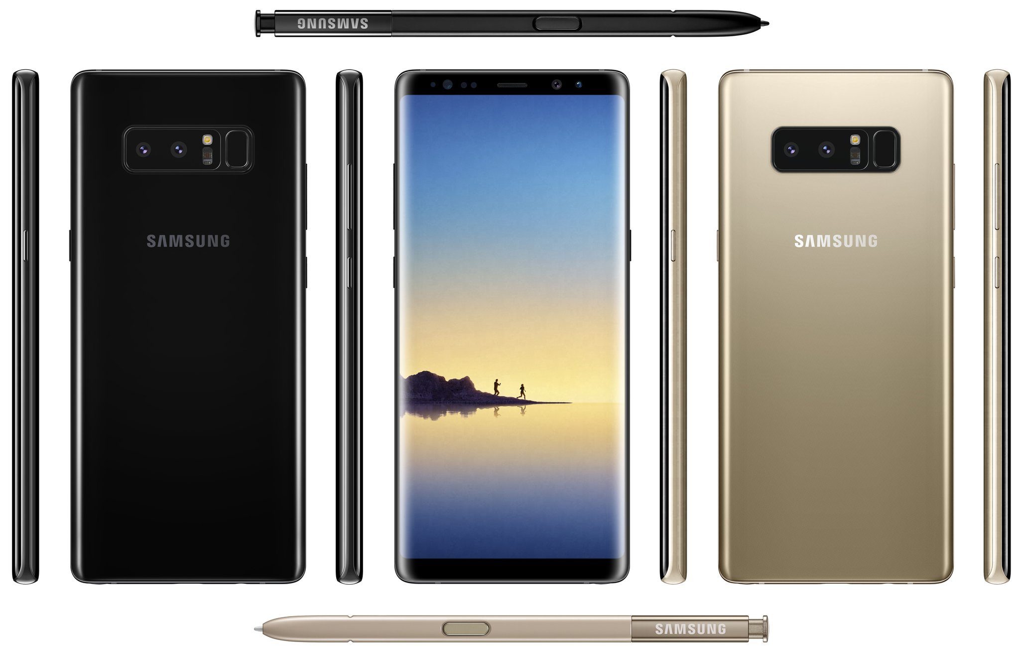 Sản phẩm - Lộ toàn bộ ảnh chính thức của Galaxy Note 8